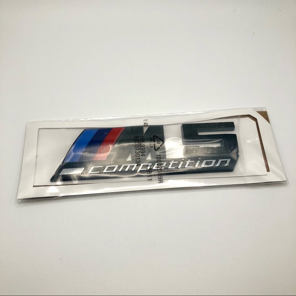 Genuine BMW M5 Rear/Trunk Emblem/Badge Competition - Picture 3 of 8